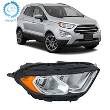 Conjunto de farol com DRL para Ford EcoSport 2018-2023 passageiro/lado direito cromado comprar usado  Enviando para Brazil