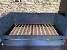 Single blue trundle for sale  ROCHESTER
