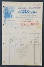 1912 invoice thillot d'occasion  Expédié en Belgium