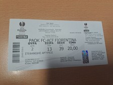 Paok salonicco fiorentina usato  Firenze