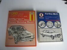 Car manuals cortina for sale  LONDON
