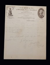 1906 letterhead good for sale  Marina