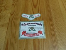 Bieretikett witzgall bier gebraucht kaufen  Deutschland