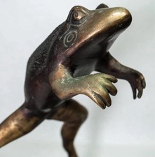 Brass leaping frog for sale  Bedias