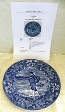 Placa Wedgwood Etruria Flow azul novembro “meses”, Helen Miles, vitoriana comprar usado  Enviando para Brazil