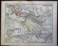 antique islamic map for sale  Dover