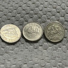 Gibraltar one pound for sale  PORTH