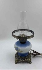 Blue glass floral for sale  Minneapolis