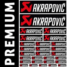 Akrapovic stickers autocollant d'occasion  Ajaccio-