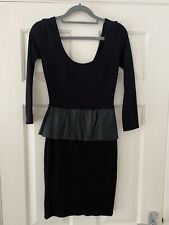 Zara black bodycon for sale  CHURCH STRETTON