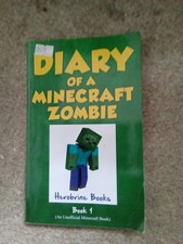 Diary minecraft zombie for sale  CHATHAM