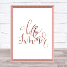 Hello summer quote for sale  UK
