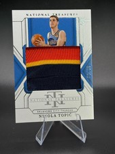 2024-25 Panini National Treasures Rookie Patch Nikola Topic /99 comprar usado  Enviando para Brazil