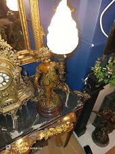 Spelter figure table for sale  MALTON