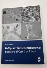 Structure of Cast Iron Alloys  Stephan Hasse | Metallurgy Microstructure Book  comprar usado Structure of Cast Iron Alloys  Stephan Hasse | Metallurgy Microstructure Book  comprar usado  Enviando para Brazil