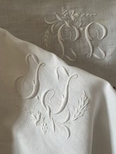 Antique french linen d'occasion  Strasbourg-