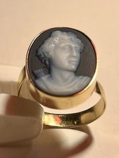 Vintage ring kamee gebraucht kaufen  Waren (Müritz)
