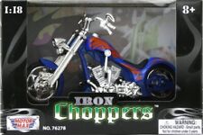 Iron Choppers Series - Custom Bikes  - blue / orange - MotorMax 1:18 comprar usado  Enviando para Brazil