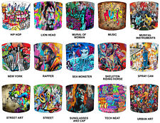 Street art lampshades for sale  BOLTON
