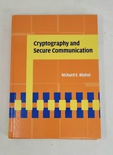 Cryptography Secure Communication Richard E. Blahut Hardcover 9781107014275 segunda mano  Embacar hacia Mexico