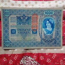 Banconota 1000 corone usato  Zoagli