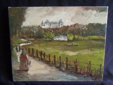 Tableau huile toile d'occasion Tableau huile toile d'occasion  Rouen-