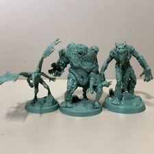 3 peças miniaturas de jogo de tabuleiro Flesh Golem Wendigo Beasts Akaanas Solomon Kane TRPG comprar usado  Enviando para Brazil