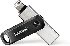 Pendrive SanDisk iXpand Go 128GB Lightning/USB 3.0, czarny towar B na sprzedaż  PL