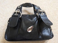 Black leather tula for sale  SUNBURY-ON-THAMES
