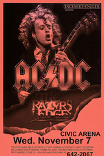 Concert poster quality for sale  Fairmont
