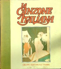 Canzone italiana volumi usato  Italia