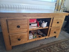 Solid oak four for sale  WORKINGTON