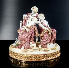 Sculpture porcelaine cupidon d'occasion  Expédié en France