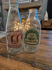 vintage milk bottles for sale  ASHFORD