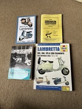 Lambretta books assorted for sale  SHAFTESBURY