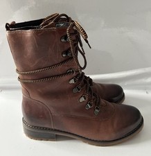 Clarks brown leather for sale  UK