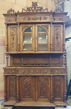 Buffet chêne sculpté d'occasion  Saint-Siméon-de-Bressieux