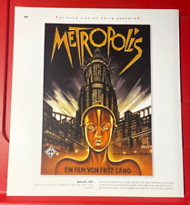 Metropolis fritz lang for sale  WINDSOR