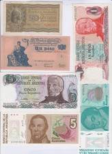 Lot billets argentine d'occasion  Avignon