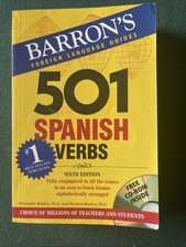 501 Verbs Ser.: 501 Spanish Vers, includes CD, usado comprar usado  Enviando para Brazil