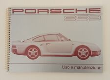 Porsche 959 libretto usato  Vajont