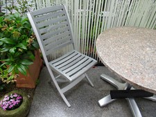 Terassenstühle holz alu gebraucht kaufen  Remseck am Neckar