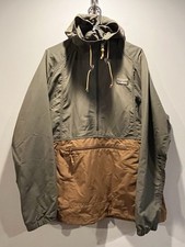 L.L. Jaqueta Bean Anorak Mountain Classic com capuz 1/2 zíper verde marrom masculina GG comprar usado  Enviando para Brazil