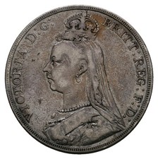Großbritannien crown 1889 gebraucht kaufen  Köln
