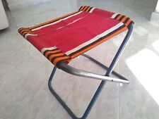 Sgabello vintage pieghevole usato  Roma