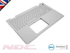 NOVO Dell Inspiron 7500/7506 2 em 1 apoio para as mãos prata + teclado retroiluminado inglês Reino Unido comprar usado  Enviando para Brazil