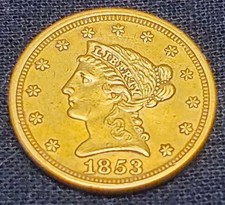 1853 2.50 liberty for sale  Garrett