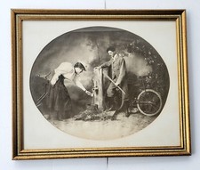 Superb antique framed for sale  Newton