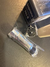 Bocal de saxofone soprano Bb banhado a prata Yanagisawa #8 Y27078 comprar usado Bocal de saxofone soprano Bb banhado a prata Yanagisawa #8 Y27078 comprar usado  Enviando para Brazil