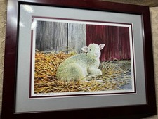 Lamb barn scene for sale  Langhorne